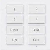 WP108E 8-Button Bluetooth Wall Switch (Battery)