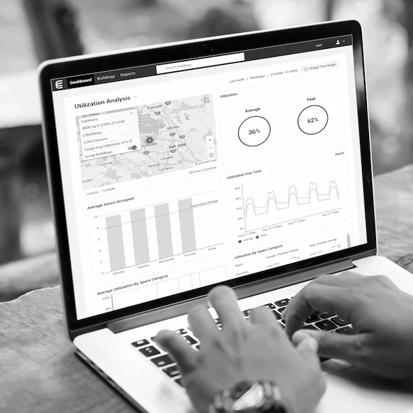 Dashboard for space and occupancy analytics